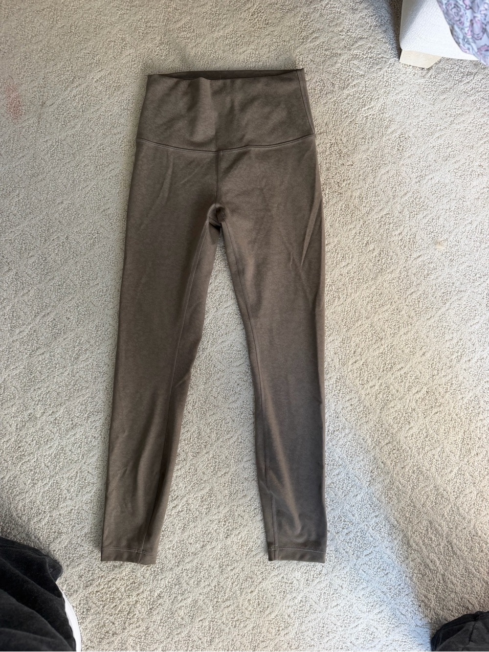 Lululemon Wunder Train High-Rise Tight – Textured Green/Brown – Size 4 - Picture 5 of 8